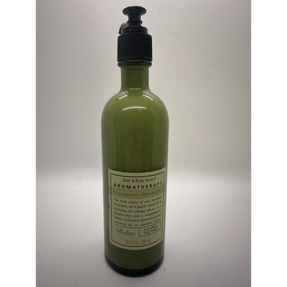 Bath & Body Works EUCALYPTUS SPEARMINT ORIGINAL Aromatherapy Lotion 6.5 oz RARE! - Picture 1 of 4